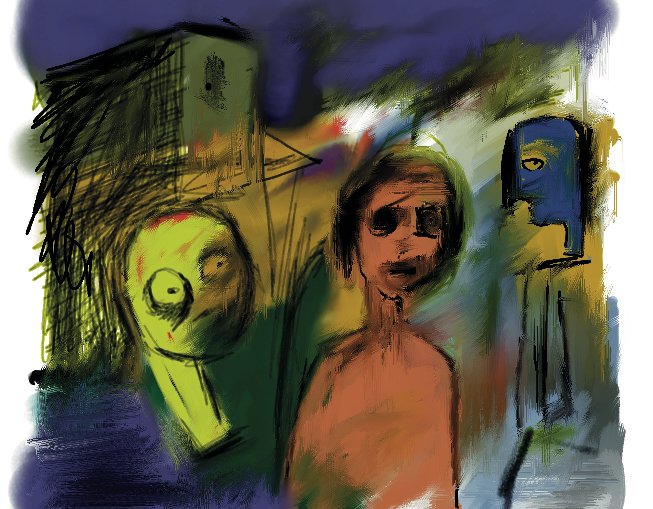 blurofficial's tweet image. 'Coffee & TV' single artwork.
Oil painting by Graham Coxon.
