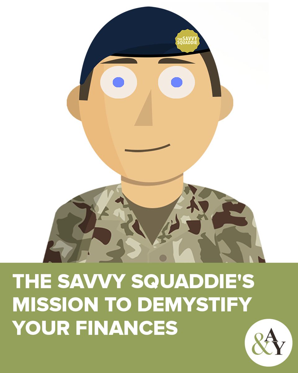 Thousands of serving personnel - not just Army - follow <a href="/savvy_squaddie/">The Savvy Squaddie</a>  on socials to hear his clear explanations of money issues.
Army&amp;You talked to the man on a mission to improve financial literacy among the military. 👉 armyandyou.co.uk/up-close-with-…