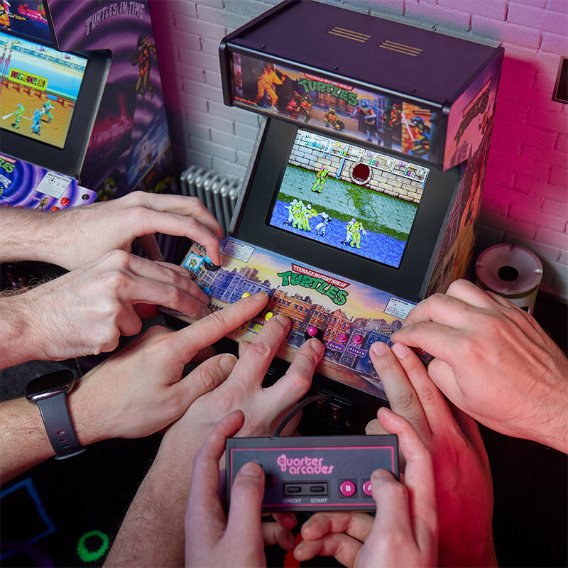 Quarter_Arcades's tweet image. Preserving arcade history, one (¼ scale) cab at a time!
Quarter Arcades - the most accurate replicas available:
✅ Made of wood, just like the originals
✅ Illuminated marquees + coin doors
✅ Perfect for a desk or display shelf
The perfect gift for collectors & arcade lovers…