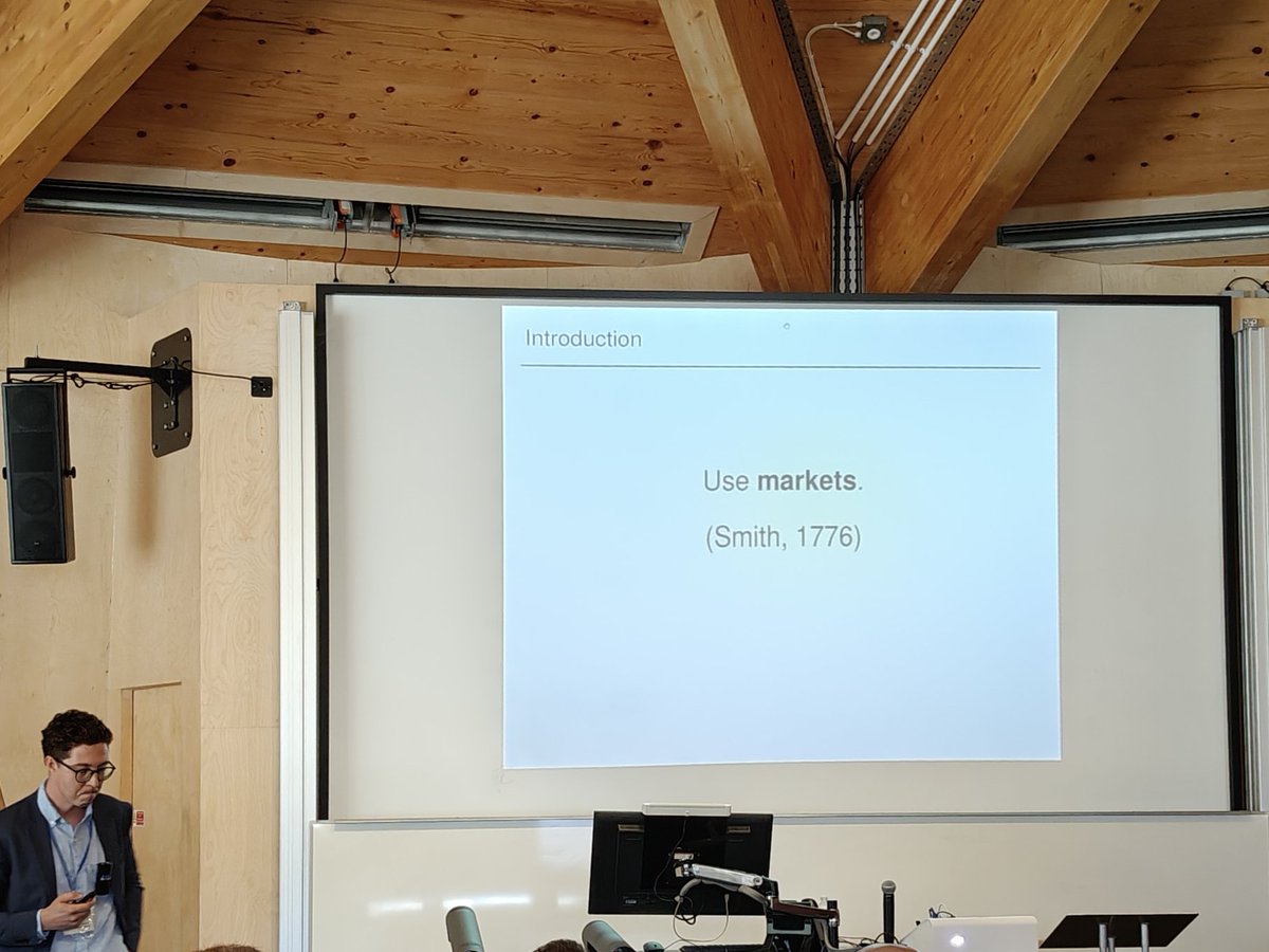 A_ROMERO_MEDINA's tweet photo. Wrapping up #COED2025 with the Paul Kleindorfer Lecture by Piotr Dworczak β a brilliant finale.
Huge thanks to Albin Erlanson and the organizing team for making it all possible! πππ
#EconDesign https://t.co/Nsa8sZPCqk