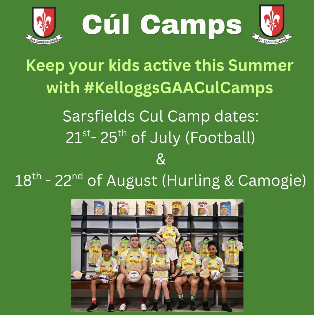 SashGAA's tweet photo. #KelloggsGAACulCamp
Register now at https://t.co/hLPJ3ezXzl https://t.co/ZkaHeJJUi8