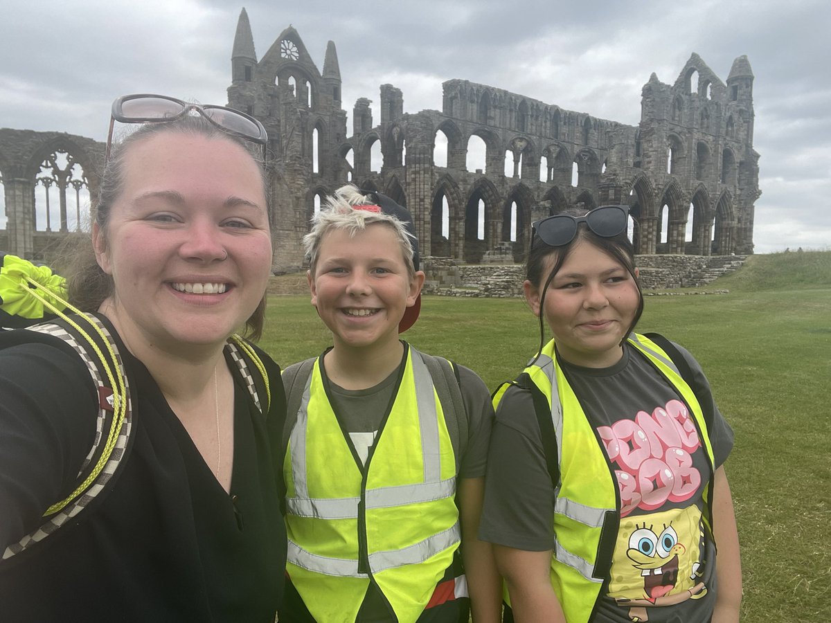 LindenRDCedar's tweet photo. Whitby Abbey! #LindenRoadAcademyCedar #LindenPersonalDevelopment #LindenLearning https://t.co/jEYMySPVqe
