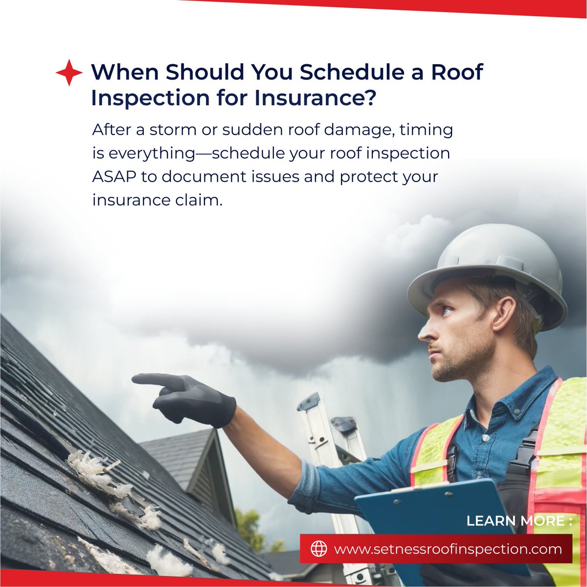 setnessroofinsp's tweet photo. Dealing with roof damage? 🏚️
Start with a professional inspection—fast, detailed reports from Setness Roof Inspection help you get the insurance compensation you deserve.

🔍 Learn more: https://t.co/Zy9wbSdVFB

#RoofDamage #SetnessRoofInspection #StocktonCA https://t.co/MMZKqlnHPb