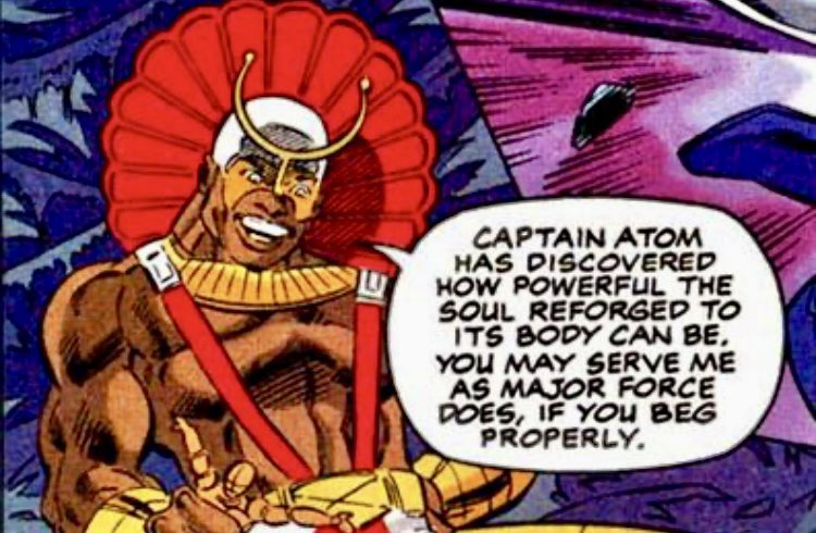 EmileMarkenzie's tweet photo. When power meets soul—reforged, resurrected, and ready to rule. Serve with strength… or submit with respect. ⚡👑🔥 #SoulPower #ComicGod #CaptainAtom #MajorForce #VillainVibes #Afrofuturism #DCComics #BowBeforeGreatness https://t.co/65mNz2lvhX