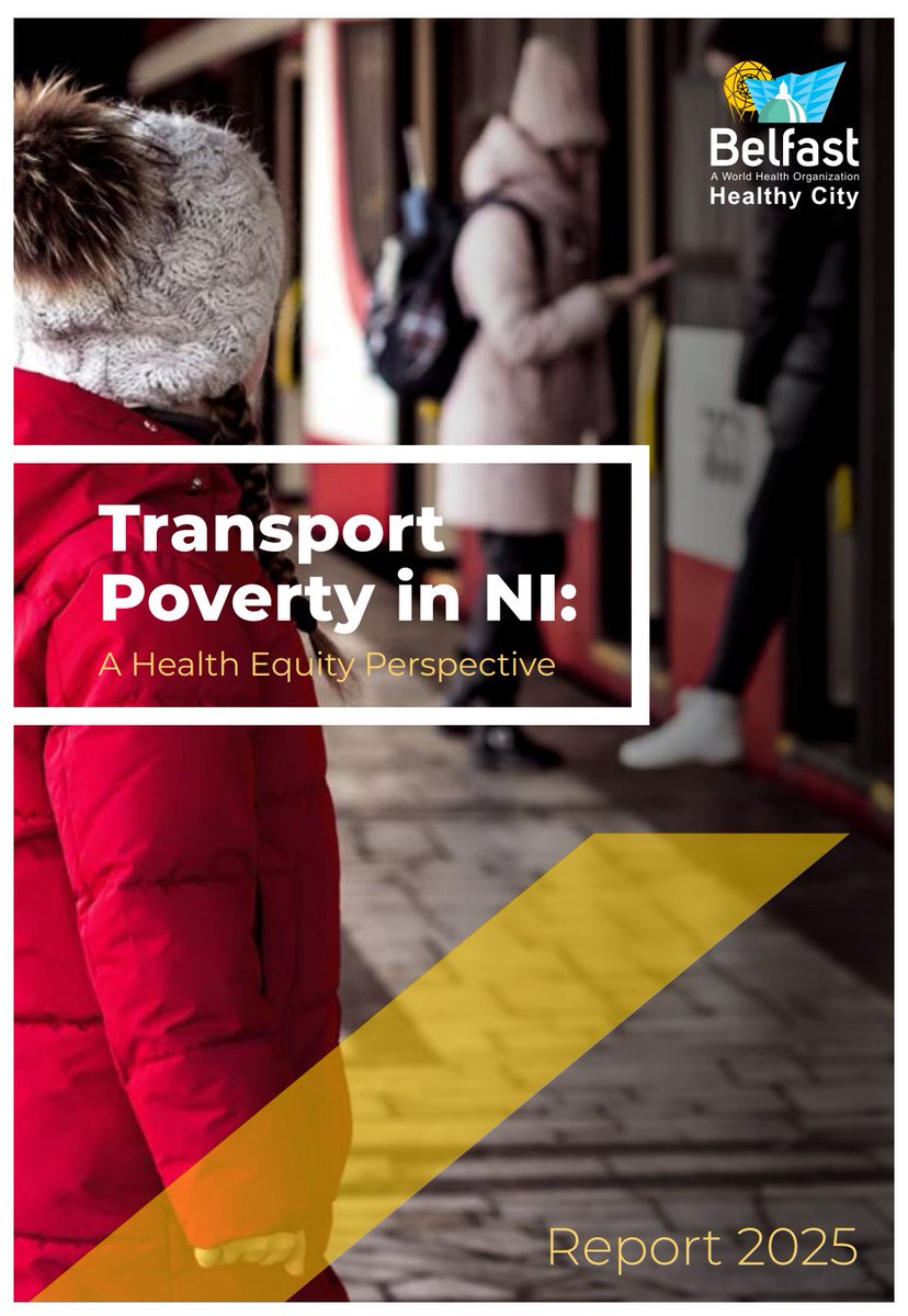 Belfast Healthy Cities (@belfasthealthy) on Twitter photo 🚍 New Transport Poverty report launched today at <a href="/QUBelfast/">Queen's University Belfast 🎓</a> reveals the true cost of #TransportPoverty here in #NorthernIreland
Limited access to affordable, reliable transport is deepening health inequalities across communities.
#HealthEquity #Belfast #Transport 🚍 New Transport Poverty report launched today at <a href="/QUBelfast/">Queen's University Belfast 🎓</a> reveals the true cost of #TransportPoverty here in #NorthernIreland
Limited access to affordable, reliable transport is deepening health inequalities across communities.
#HealthEquity #Belfast #Transport