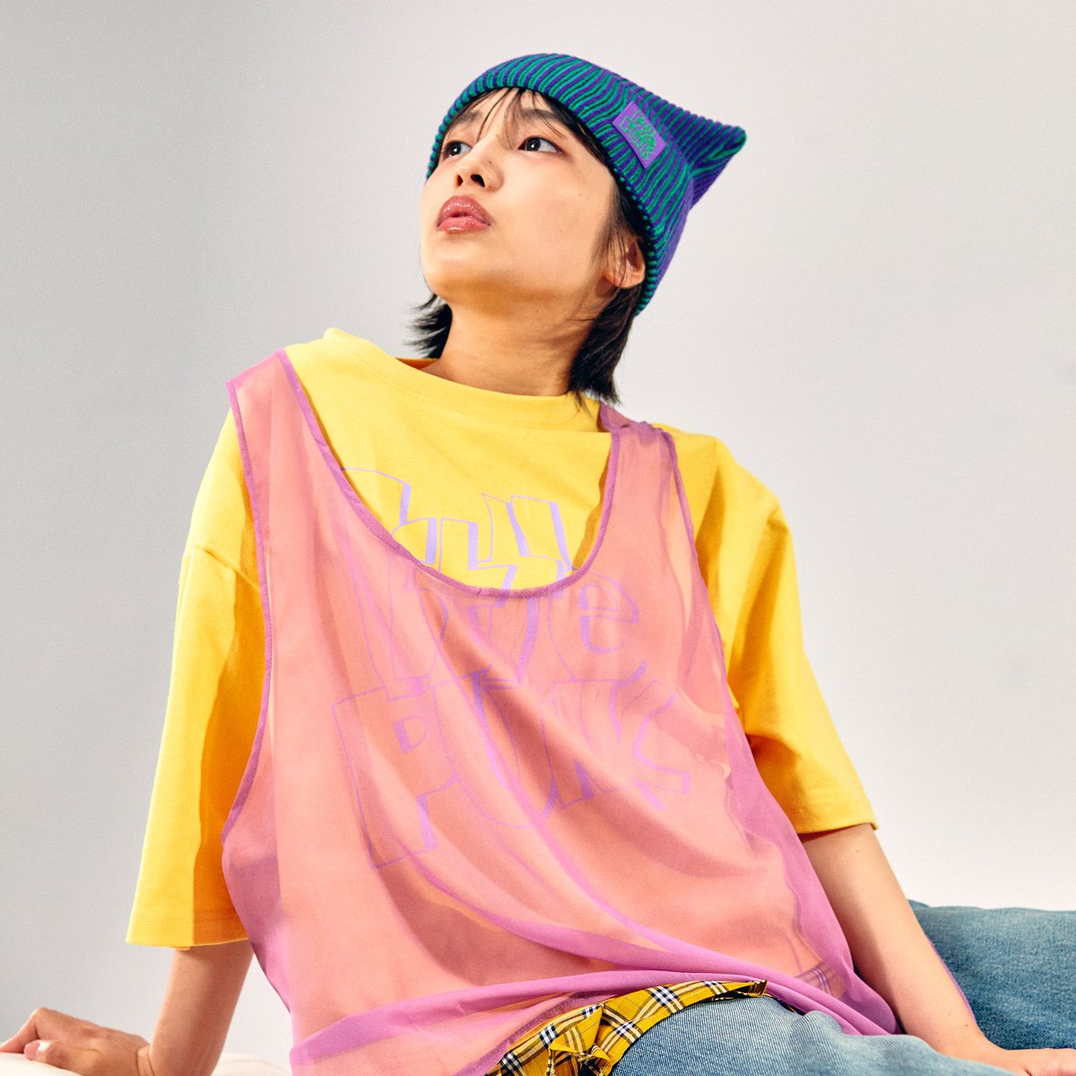 VAWS ONLINE limited】 Layered T-shirt 