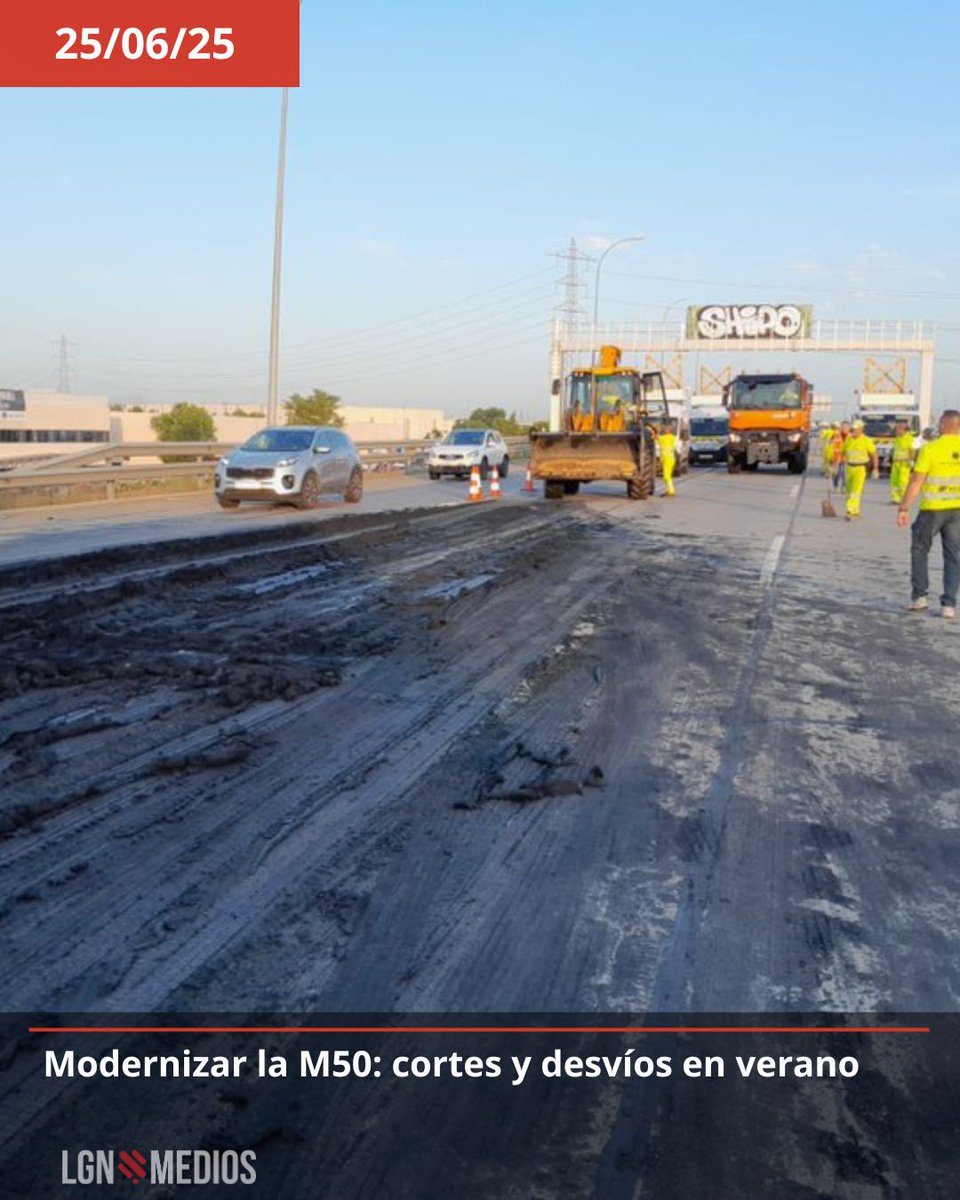 🚧 Cortes y desvíos en la M-50 por obras en Eje Culebro y Tramo II este verano. Modernizar la M50 afecta el tráfico, usa rutas alternativas. ℹ️

Leer más 👉 lgnmedios.com/modernizar-la-…

#ObrasM50 #TransporteMadrid #MovilidadSostenible #SEITT #ModernizarLaM50