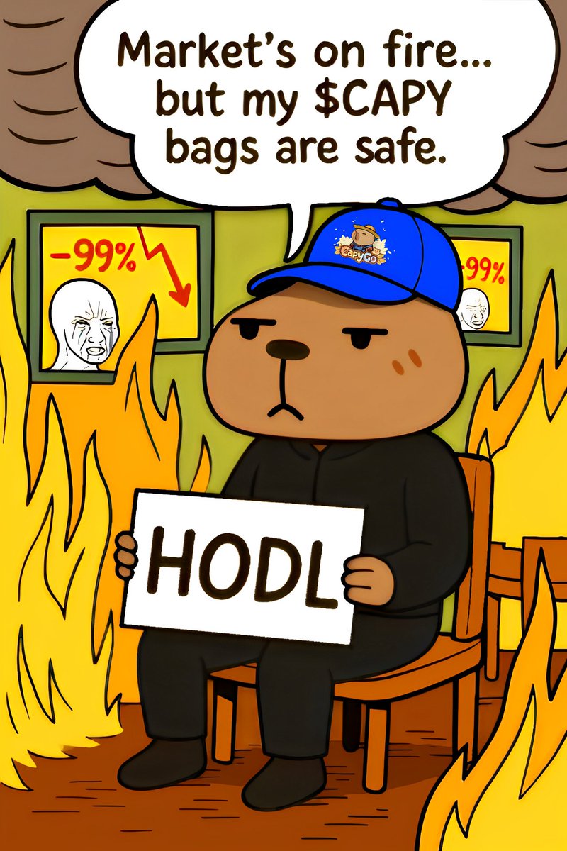 dracomike45's tweet image. Only my $CAPY bags matter 
@Capygoio 
#CapyMemeContest #Movement