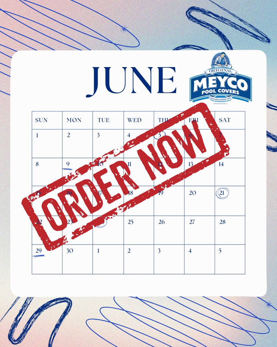 MeycoPoolCovers's tweet image. 🍂 Fall might feel far away, but your pool cover prep starts now.
✔️ Custom covers take time to design, cut, sew, and ship.
Order your Meyco safety cover now and relax later knowing you’re covered.😎🛡️
#PlanAhead #PoolCoverSeason #MeycoPrepared #SmartPoolOwner