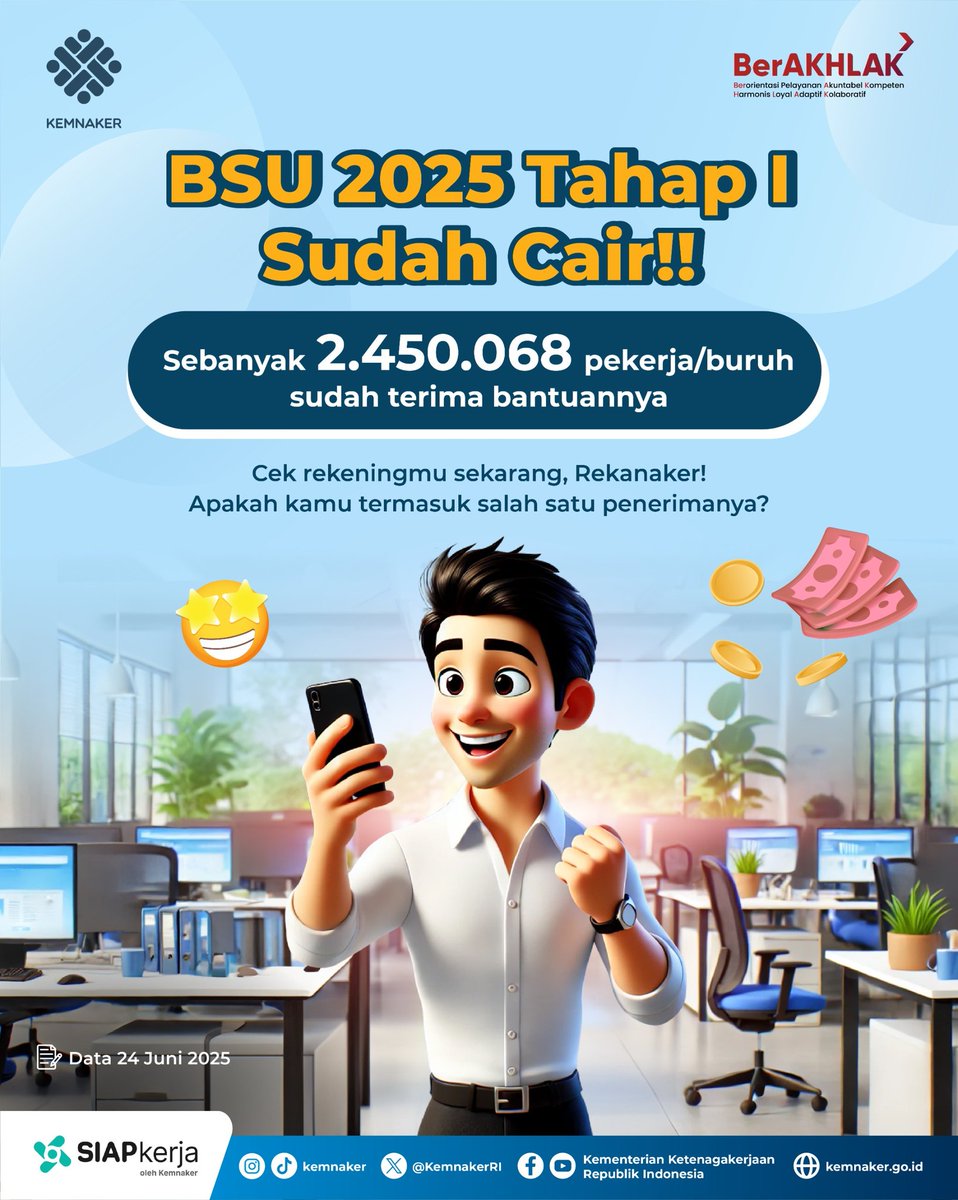 Kementerian Ketenagakerjaan RI tweet media