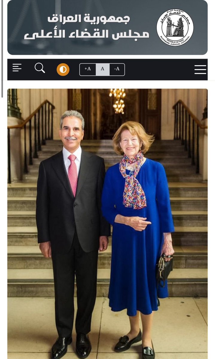 IBBC (@ibbc_london) on Twitter photo The President of the Iraqi Supreme Judicial Council at the House of Lords in the United Kingdom with <a href="/Baroness_Nichol/">Emma Harriet Nicholson</a> and IBBC members The President of the Iraqi Supreme Judicial Council at the House of Lords in the United Kingdom with <a href="/Baroness_Nichol/">Emma Harriet Nicholson</a> and IBBC members