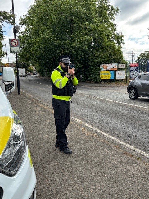 🚨 Speed Check Alert! 🚨
The Team carried out a speed gun op on #TentelowLane following public reports of speeding. Warnings were issued — thank you to the community for speaking up. Let’s keep our roads safe! 👮‍♂️📸 #RoadSafety #CommunityPolicing #SlowDown #20mph <a href="/MPSDormersWells/">Dormers Wells Police</a>