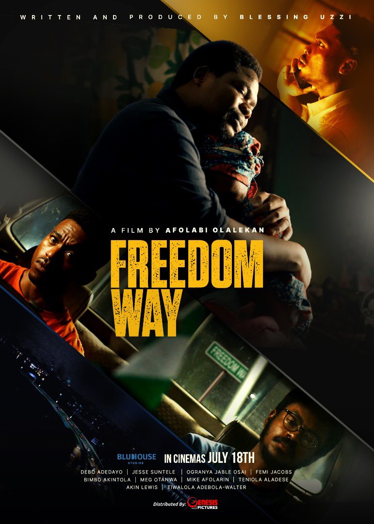 Freedom Way, our award-winning film starts showing in Nigerian cinemas from July 18th.

Make sure to lock in the date 📌