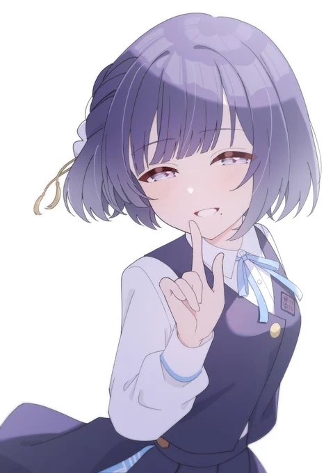 特に意味もなく美鈴に「内緒ですよ」って言われたい………言われたくないですか??? #学マス #秦谷美鈴