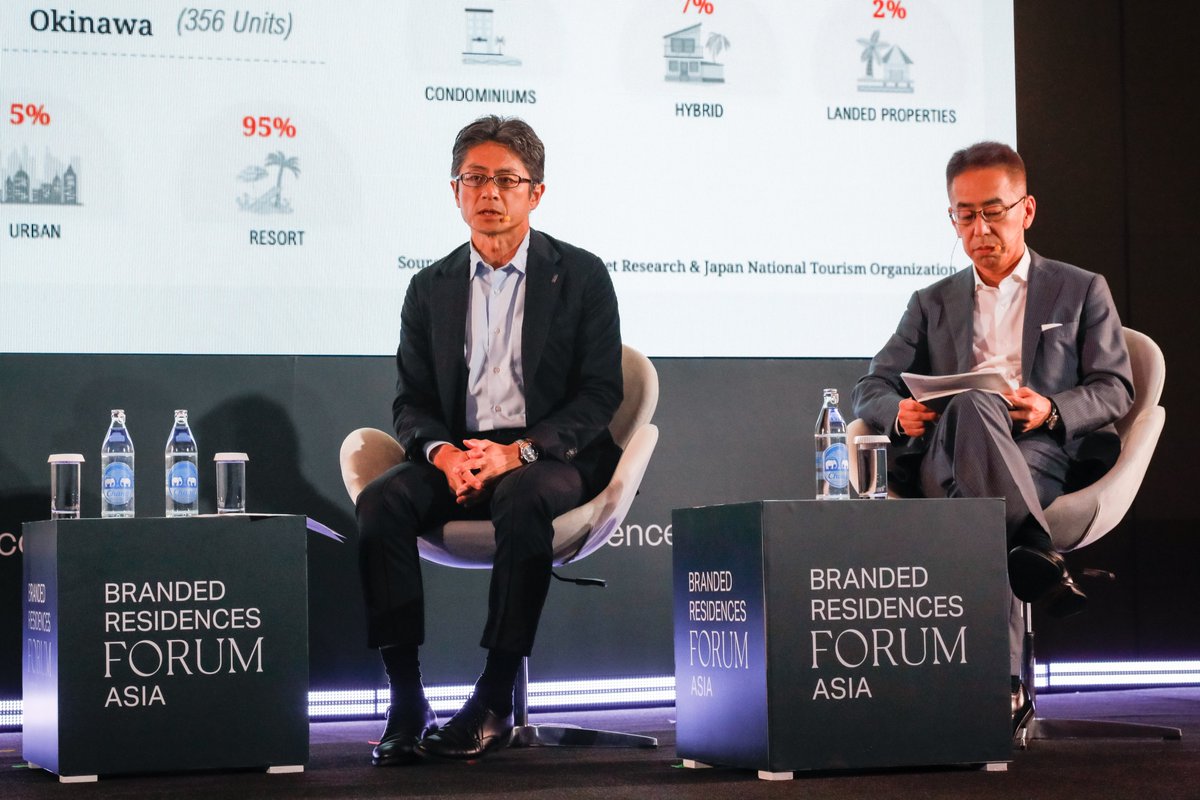 BRForum_'s tweet photo. Japan is rising as one of Asia’s top branded residence markets, offering huge potential and unique complexities. 
At #BRFAsia2025, Eric Levy (TSI) led a deep dive with GOYOH, C9 Hotelworks &amp; List Development, exploring buyer trends and regulations in the Japanese market. https://t.co/ZQZGNI1X3G