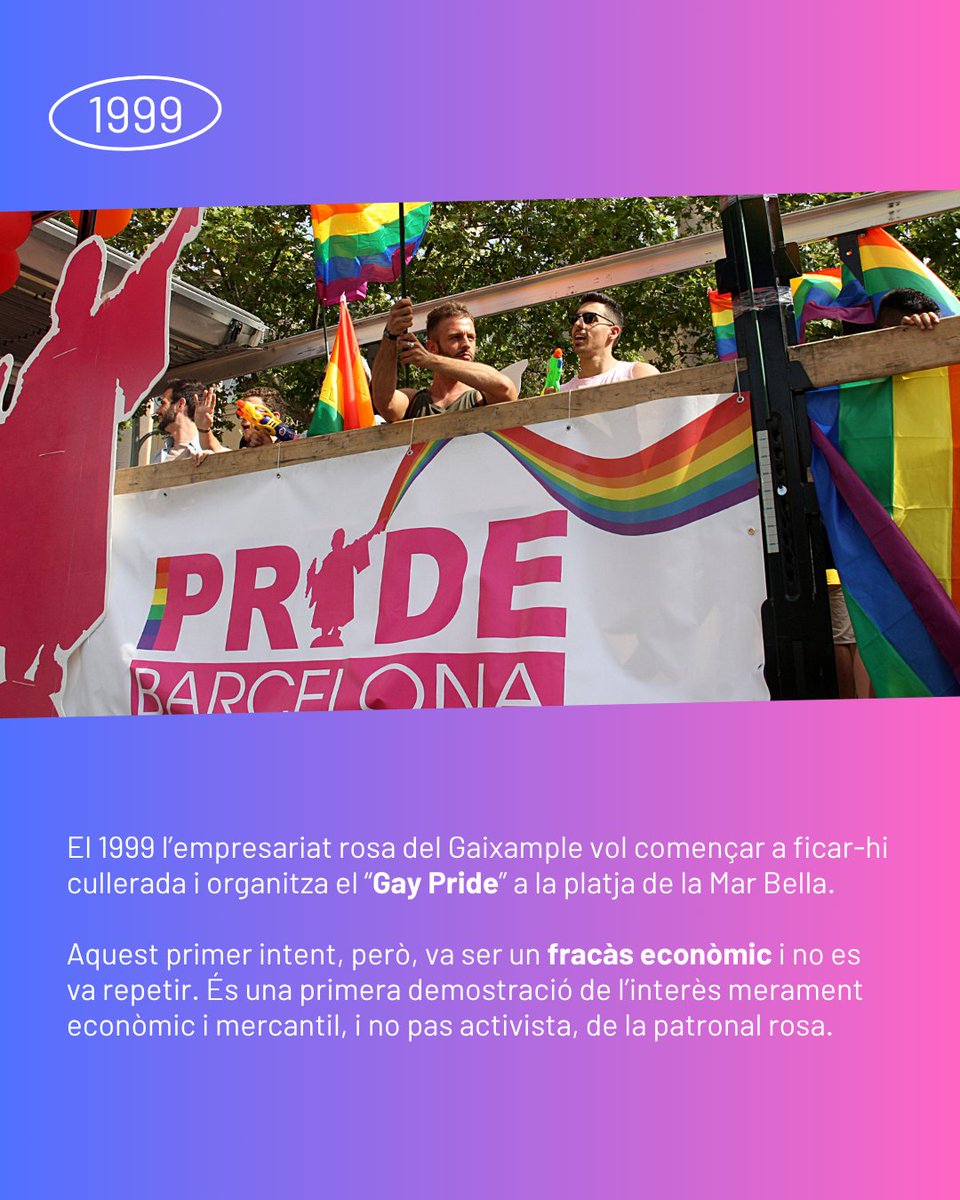 ❌Passa del Pride, vine a la mani!✊

Pride Barcelona és un conglomerat d’empreses que només volen fer negoci. Nosaltres seguim organitzades i enguany convoquem la 49a manifestació per l’alliberament sexual i de gènere

1/3