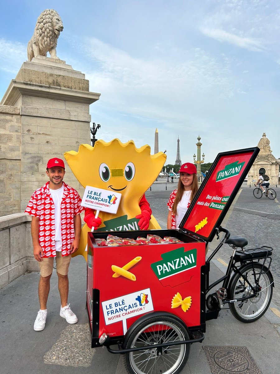 Découvrez les véhicules de #LaCaravane Panzani 😍

Répétition générale sur les Champs-Élysées avant le #TDF2025 !