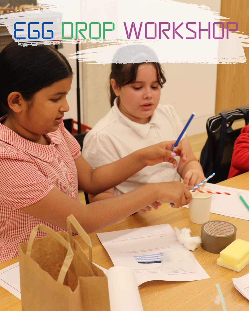 sjc_access's tweet image. How do you drop an egg without cracking it?🍳 Local Primary School students explored this at the Primary Science Festival! 🤩 Thanks to all the schools for joining us & to Department of Material Sciences, Maths & Biology for leading it!
@WoodFarmSchool
@BarnabasBuzz
@SJFOxford