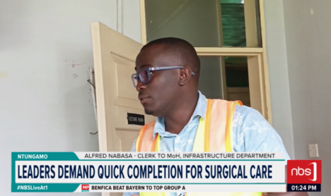 Renovation works at Itojo Hospital in Ntungamo District have received a major boost with the full release of UGX 1.5 billion, raising hopes for timely completion of the delayed upgrade of the main operating theatre, paediatric ward, and male ward.

#NBSLiveAt1 #NBSUpdates