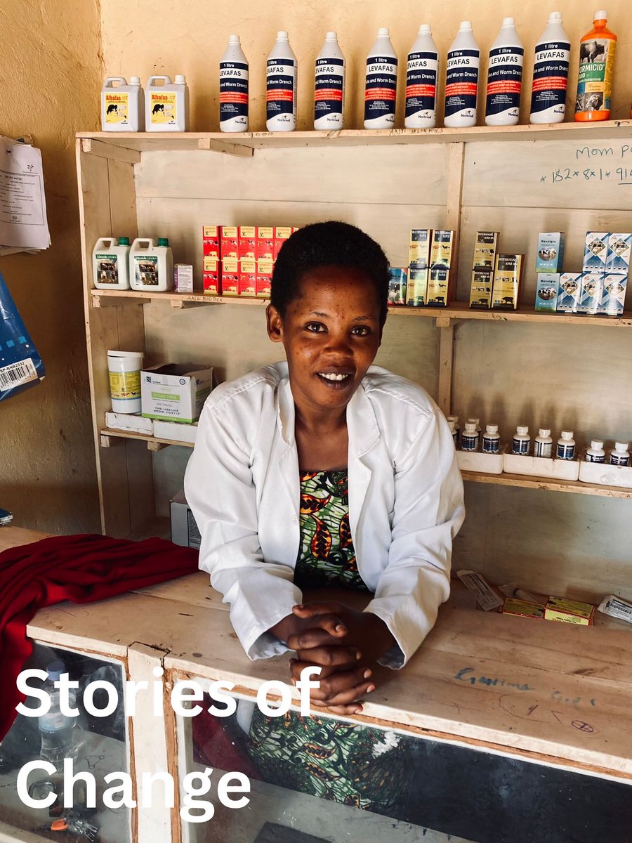 SwedeninRW's tweet image. STORIES OF CHANGE
Through a saving and credit scheme supported by Sweden’s partner @NARwanda, Juliette could get a small loan to buy a veterinary pharmacy. The business pays for her family’s housing, food, and her children’s school fees.
#storiesofchangeSE
