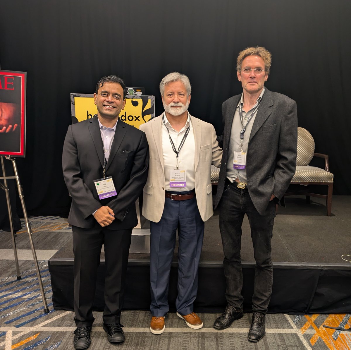 With a brave pediatrician and a brave engineer at HxA2025 in Brooklyn. Such great role models!