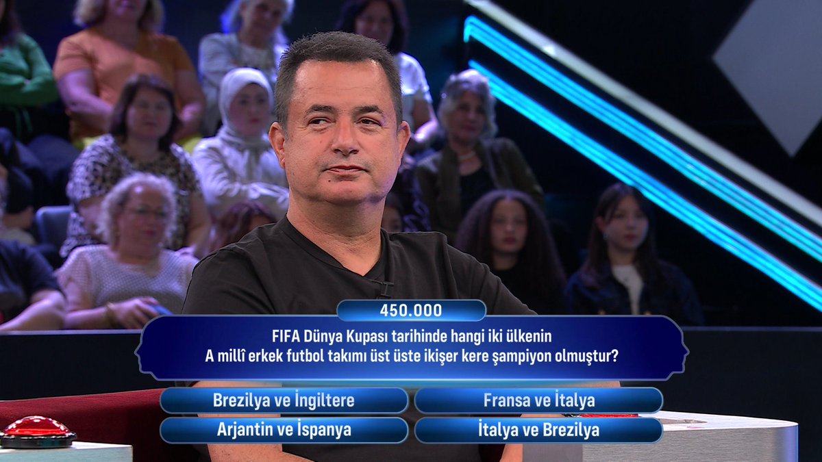 Acun Ilıcalı futbol bilgisiyle Güven Bana'da şov yaptı!
#GüvenBana <a href="/atvcomtr/">atv</a> 
Detaylar 👉 atv.link/9w13jf