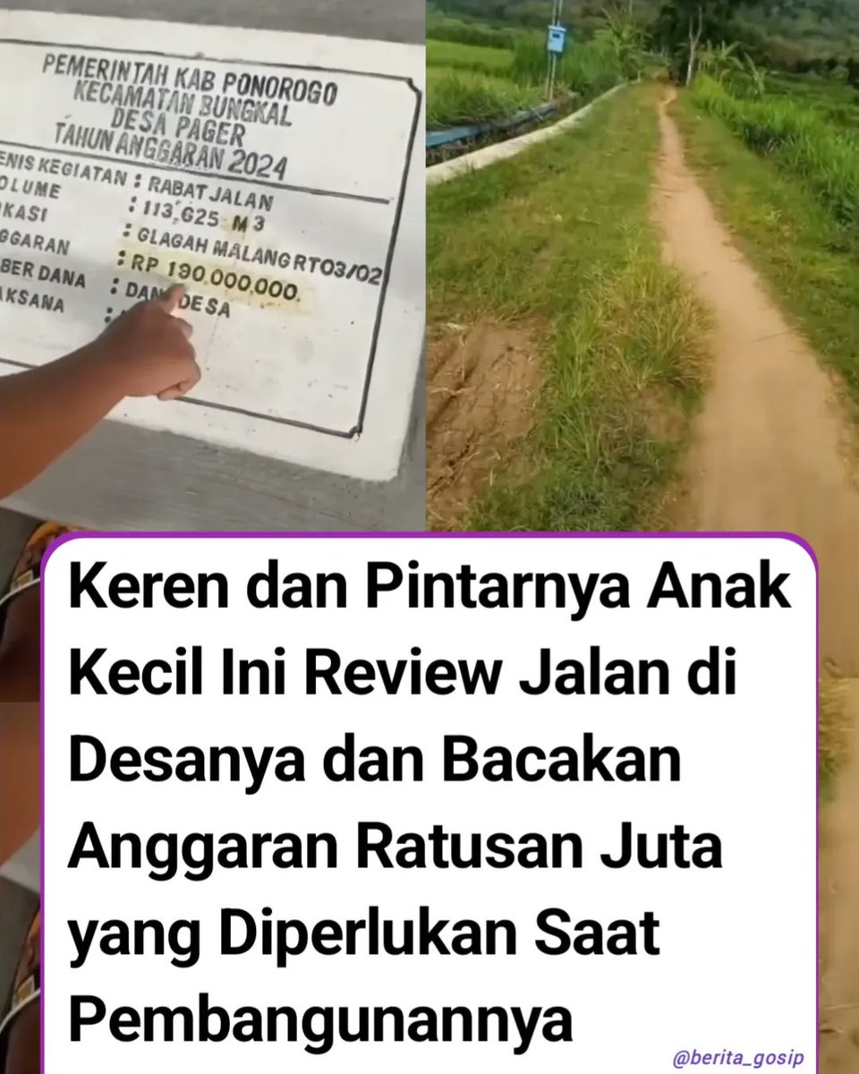 randomable_'s tweet photo. keren banget, masih kecil tapi udah punya pemikiran yang kritis kek gini😭👏

sampe bisa jelasin perbedaan anggaran tahun 2021 dan 2024 yang beda -+150 juta😱 https://t.co/B4IlIgzMqM