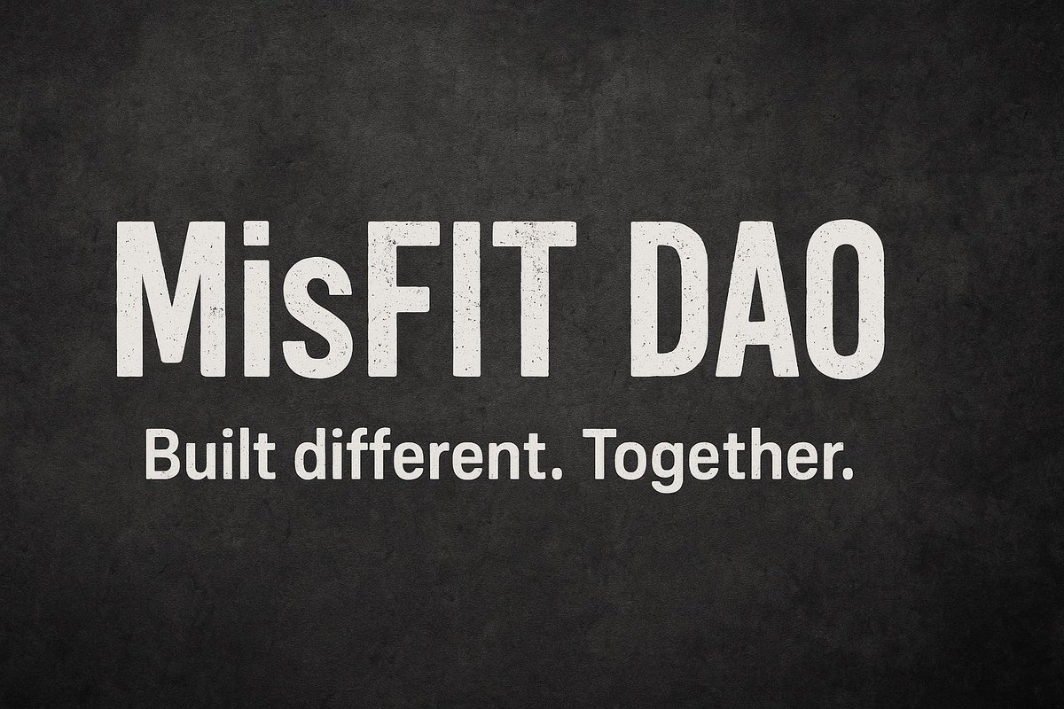 MisFITDAO's tweet photo. Same mindset applies to being early in Starknet: show up, keep building, trust the long game.
Drop a comment or DM if you want to be part of a community that lives that way — in and out of the gym. #MisFIT #Starknet https://t.co/y8TDyoPQbs