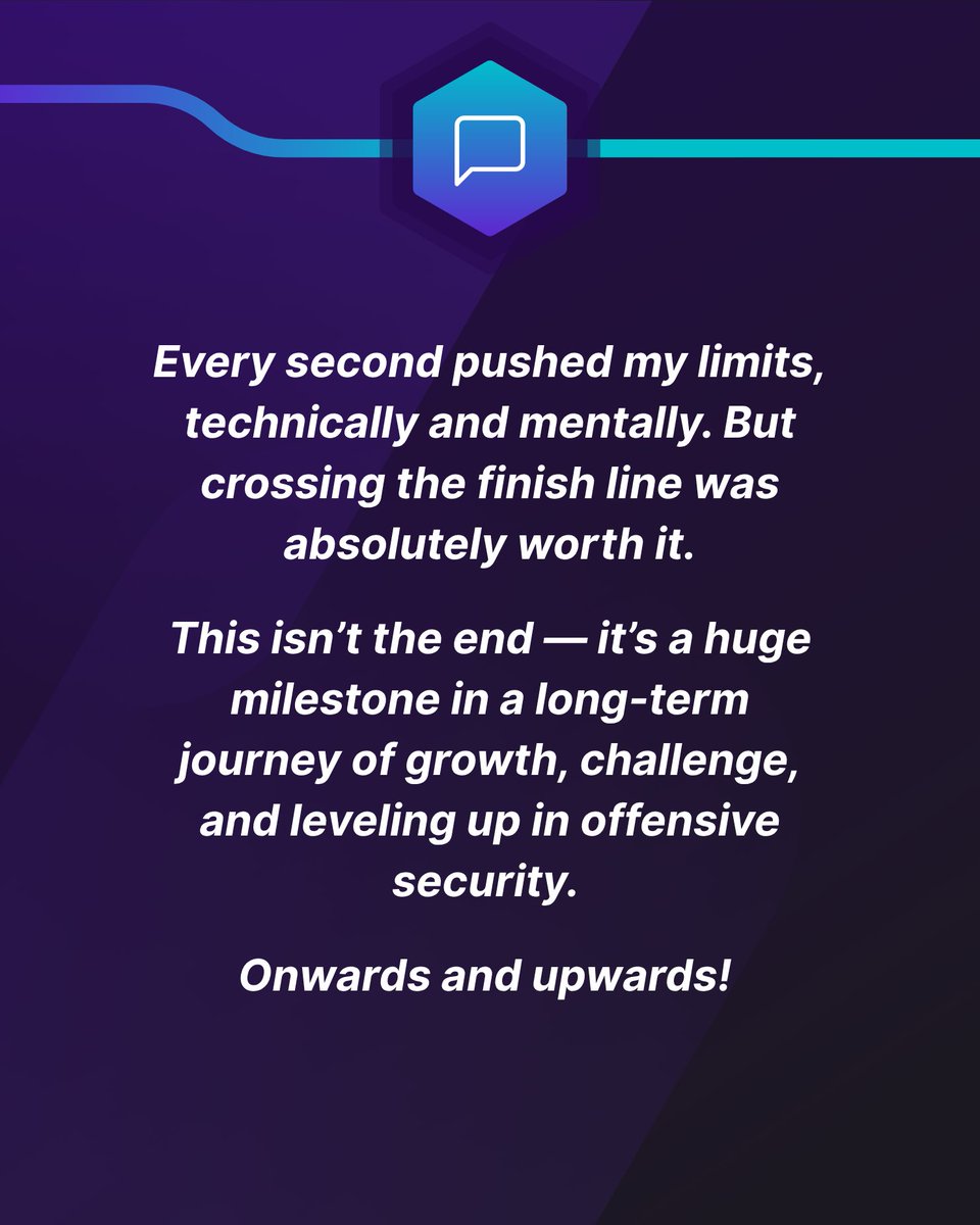 offsectraining's tweet image. Congratulations, Bhosu Babu! 👏

To continue with our Try Harder monthly series, we're celebrating passionate individuals in the OffSec community who embody the spirit of #TryHarder. This month, we’re recognizing Bhosu, who just became OSCP+ certified 🏆🐉

Bhosu, we applaud your