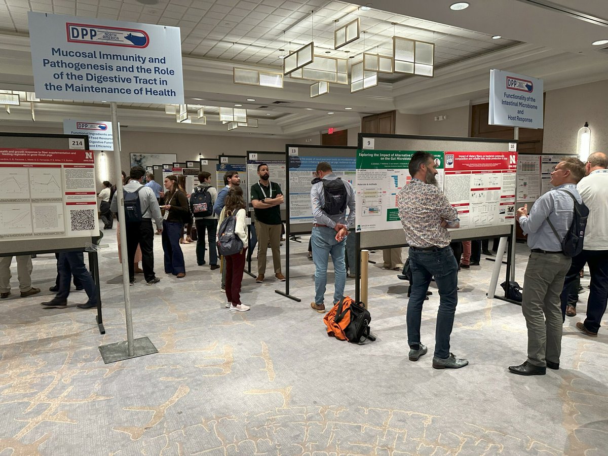 The 16th edition of the Digestive Physiology of Pigs - North America (DPP) conference welcomed over 500 attendees from around the world.
The insights presented were more than academic – they were strategic.

Learn all about it!
📰 ow.ly/ltBR50WfX6f

#DPP #Research