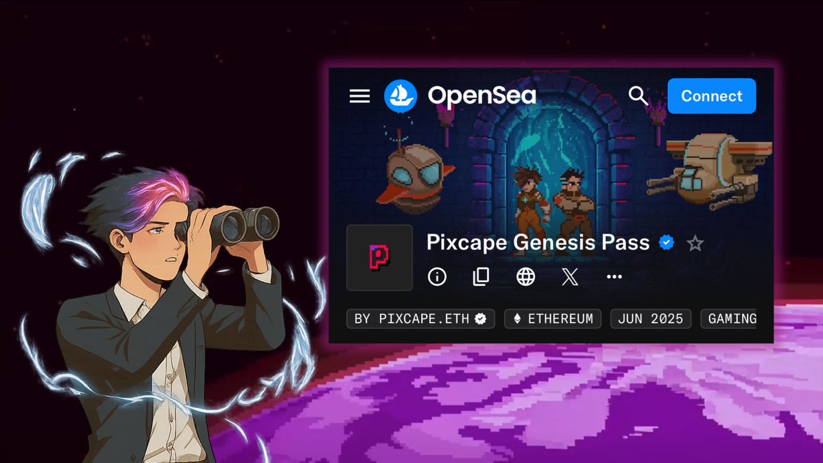Watching this today →
<a href="/pixcapegames/">Pixcape Games I Hive Invasion</a> mint goes live in a few hours on <a href="/opensea/">OpenSea</a>

• 2222 supply
• 0.033 ETH
• Backed by <a href="/SomniaNetwork/">Somnia Network</a>

The team has 40M+ downloads under their belt + Genesis Pass comes with airdrop eligibility. 

Who is minting this?