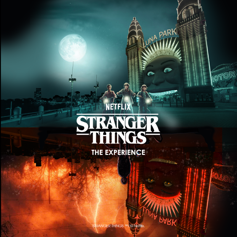 fever_gl's tweet photo. Sydney, the gate to Hawkins is open! 🌀 Step into Stranger Things: The Experience now! 🎟️