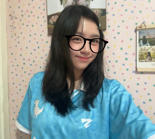 Lily_JKT48's tweet photo. Hehe arigatou idn liveunya! 🩵 https://t.co/Xqau9Zh9Sf