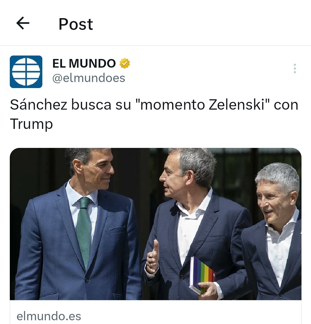 Es patético.