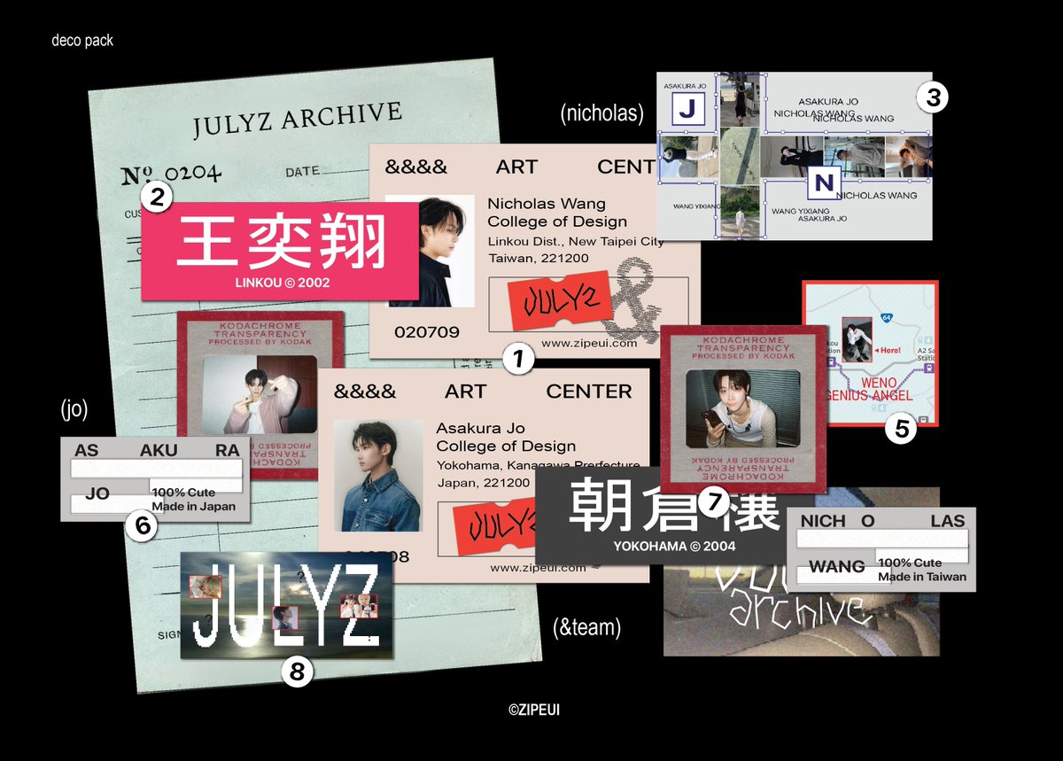 likes &amp; rts are much appreciated ♡

JULYZ ARCHIVE — nicholas &amp; jo deco pack!

quick pre order until 28/6
☆ bit.ly/julyzarchive

all profits will be donated under their name ♡