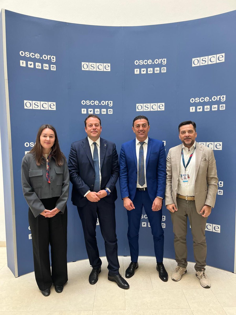 Today, Special Representative <a href="/eugenio_zoffili/">Eugenio Zoffili</a> is participating in the opening of the OSCE Annual Security Review Conference, the primary event in the politico-military dimension of security, for discussions on the security situation in Europe, and is meeting with OSCE officials.