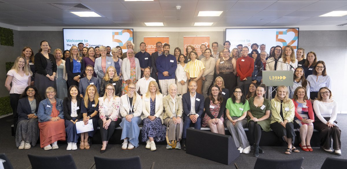 Cancer52org's tweet image. A massive thank you to our excellent speakers, panellists, and attendees, who all contributed to the success of our sixth #BigCancer52Conversation yesterday! 👏