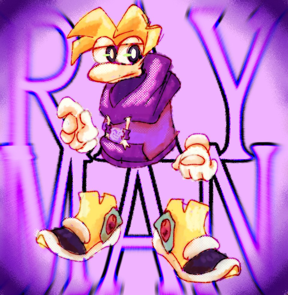 saytootls's tweet image. Quick little thing of my #rayman design
#raymanfanart