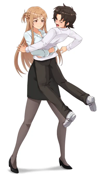 リクエストにて描かせて頂いたベアハッグの絵です。 ご依頼頂きありがとうございました #Skeb