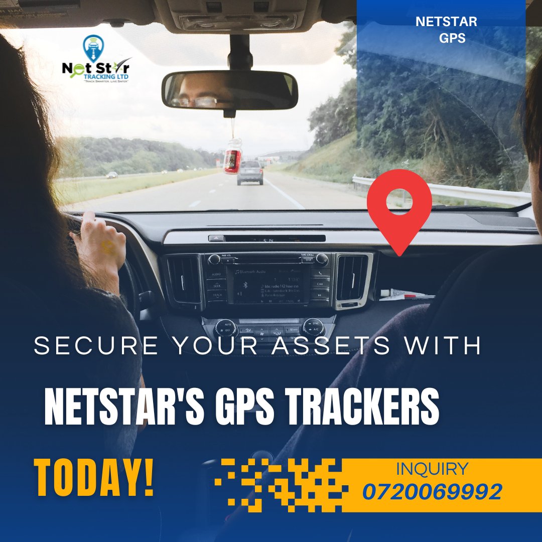 Netstargps's tweet photo. Wherever the road takes you make sure you know where your car is. 

Secure your assets with Netstar GPS trackers. 

Call 📞 0720069992. 
#TrackSmarter #NetstarGPS #CarSafety #SiriNiNumbers #OccupyStatehouse2025 #OccupyUntilVictory Kisumu Communication Authority Githurai #June25th https://t.co/d9hfGKm3uc