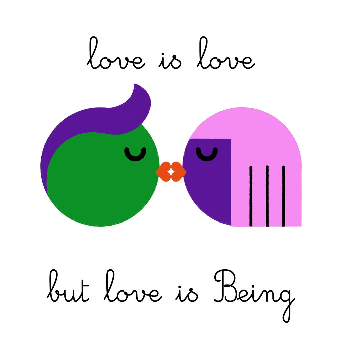 Love is love, but love is Being

You are. Then you love

#HappyPride #Pride #Orgullo #LGBTQ
🩷❤️🧡💛💚🩵💙💜🤎