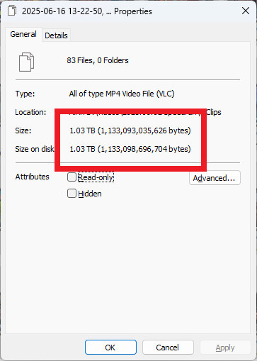 Just started editing my latest video that I ended up recording over 61 hours of footage for 😭

Might be a bit till it's uploaded
