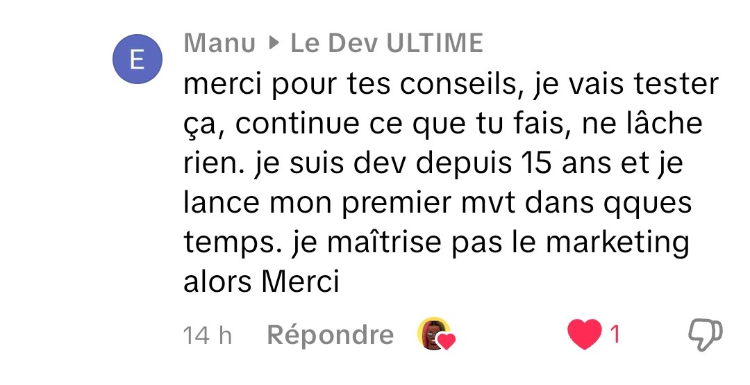 1 vidéo à la fois.