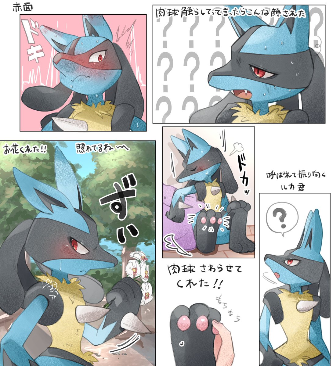 ルカリオの色んな表情を集めてみた📸
#ポケモンイラスト 