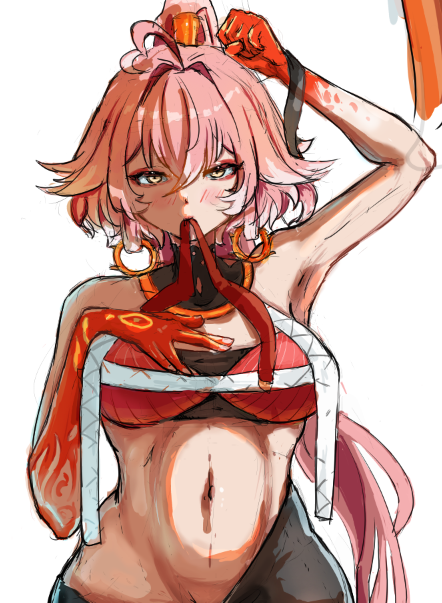 Riuna999's tweet image. Changli #WuWa #illustration #Wuwafanart