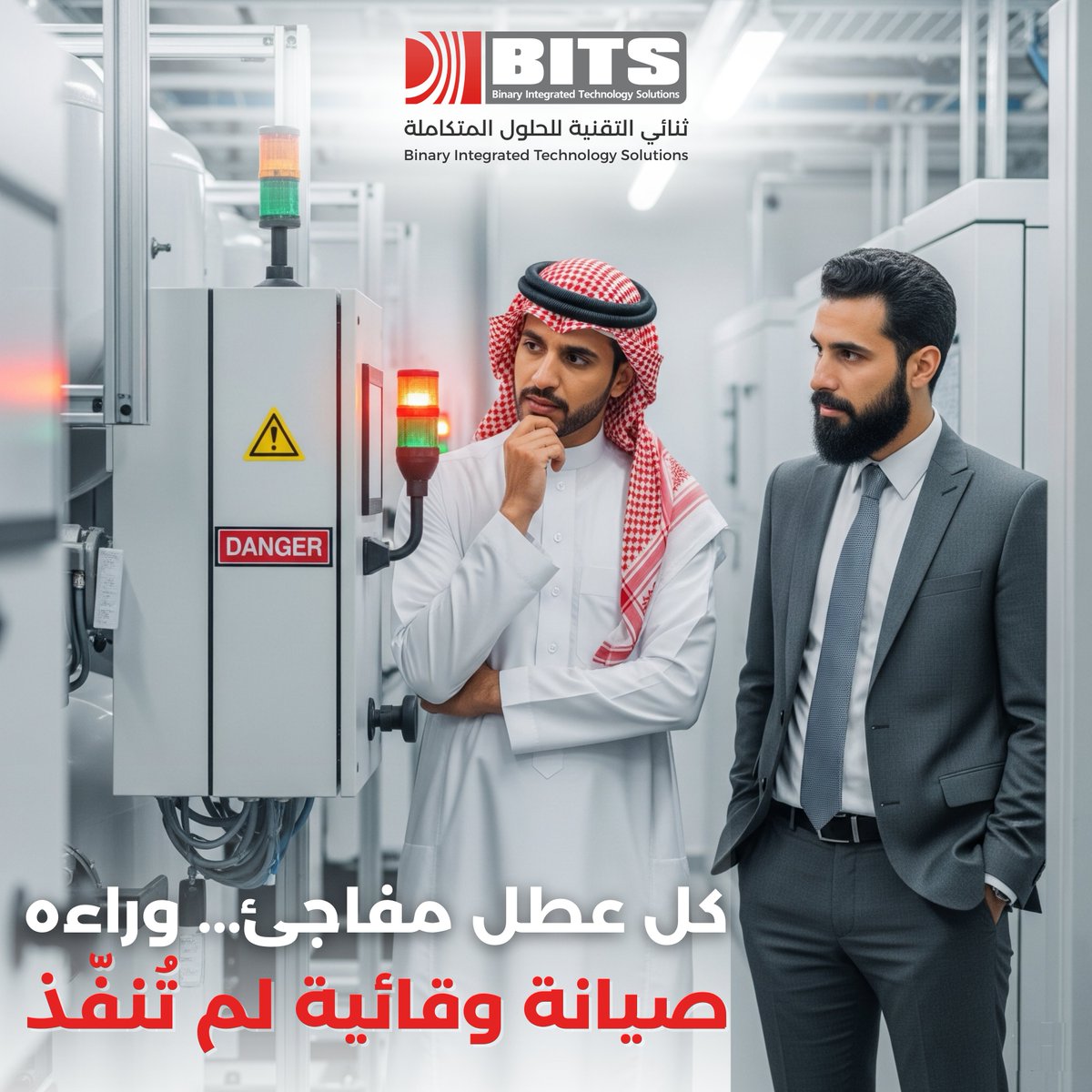 ثنائي التقنية للحلول المتكاملة | BITS (@bits2007) on Twitter photo كل عطل مفاجئ... وراءه صيانة وقائية لم تُنفّذ.
قلّل التكاليف وابدأ الصيانة قبل أن تبدأ الأعطال.
تواصل معنا لحجز عرض توضيحي عن منصة NUB.CAFM ودورها في رفع كفاءة العمليات وتقليل التكاليف.
info@bits.sa | bits.sa | +966-50-815-2461
#إدارة_المرافق #NUB_CAFM #BITS كل عطل مفاجئ... وراءه صيانة وقائية لم تُنفّذ.
قلّل التكاليف وابدأ الصيانة قبل أن تبدأ الأعطال.
تواصل معنا لحجز عرض توضيحي عن منصة NUB.CAFM ودورها في رفع كفاءة العمليات وتقليل التكاليف.
info@bits.sa | bits.sa | +966-50-815-2461
#إدارة_المرافق #NUB_CAFM #BITS