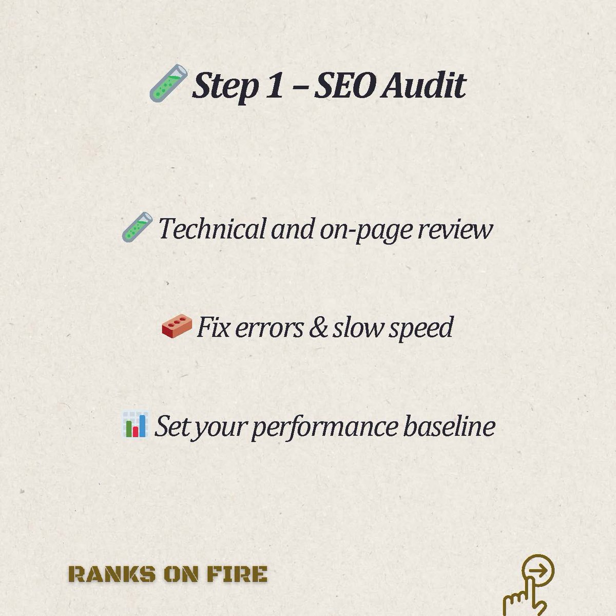 ranksonfire's tweet photo. 🔥 How We Rank You on Fire: 4-Step Process 

Here’s how we take your website from zero to 🔝

#RankOnFire #seo #seoagency #SEOExperts #seoindustry #SEOStrategy #DigitalMarketingTips #GrowthProcess #SEOBlueprint #SEOProcess #StrategicSEO #DigitalMarketingStrategy https://t.co/YGqMAhrmI6