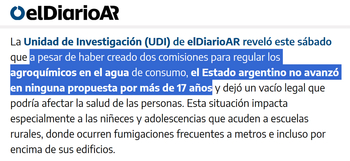 lauta's tweet photo. Tenemos certeza que hace años estamos envenenando chicos en nuestras escuelas... y NADA.
Esto atraviesa gobiernos de todo nivel, color y duración.
Es criminal. Y lo toleramos.
#Glifosato #atrazina #Bayer 
#CALE @ada_pba #inta 
https://t.co/BiKQIRmniT https://t.co/HMtptEXIbd