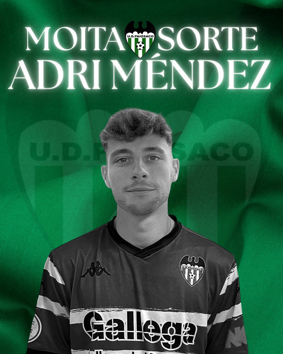 💚 Grazas, Adri Méndez

Só estivo un ano con nós, pero deixou marca. Central sólido e sempre comprometido.

Foi un pracer contar contigo nesta tempada. 

Moita sorte no teu camiño, Adri, e que che vaia todo de dez 💚

#GrazasAdri