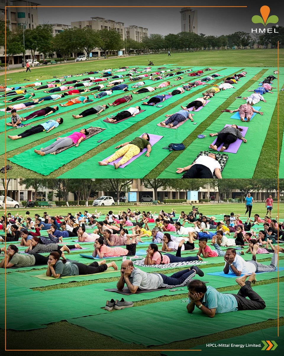 A morning of stillness, strength, and solidarity
HMEL Township came together to celebrate International Yoga Day under the global theme “Yoga for One Earth, One Health.” With 200+ residents joining in for a powerful session of asanas and breathwork, the event echoed our belief in